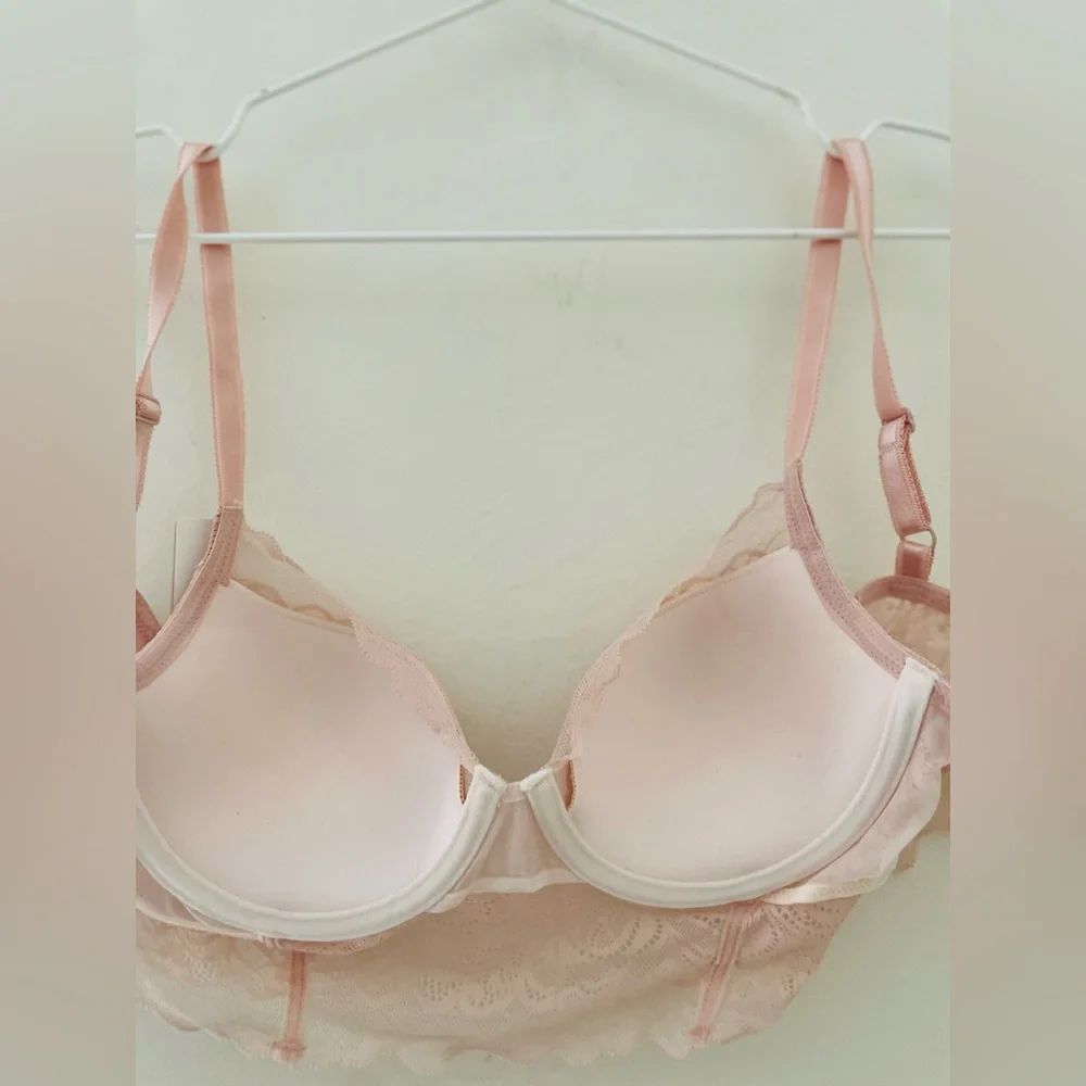 NWT! b.tempt'd by Wacoal Women's Undisclothed 3/4 Bralette Bra Lingerie Medium